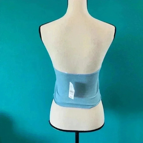 ⭐️ New with tags strapless light blue pacsun basics top in size small - Picture 2 of 4